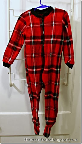 Red Footie Jammies