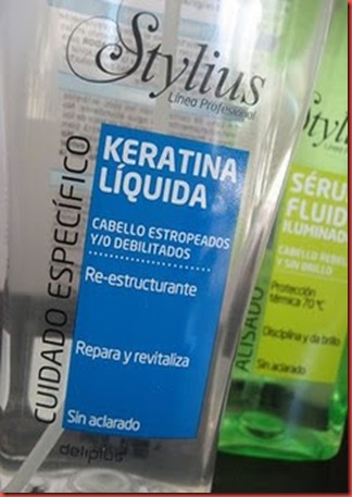 Keratina líquida deliplus2 (Mercadona)