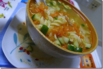 spicy veggie soup