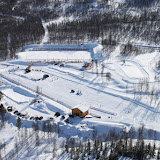 Bardufoss Skisenter flyfoto