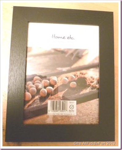 Poundshop picture frame Poundshop picture frame