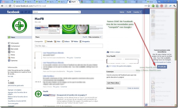 El nuevo chat de Facebook El nuevo chat de Facebook