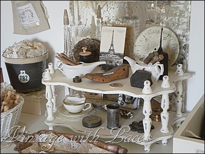 Vintage Treasures - Studio Tour 2012 - Vintage with Laces