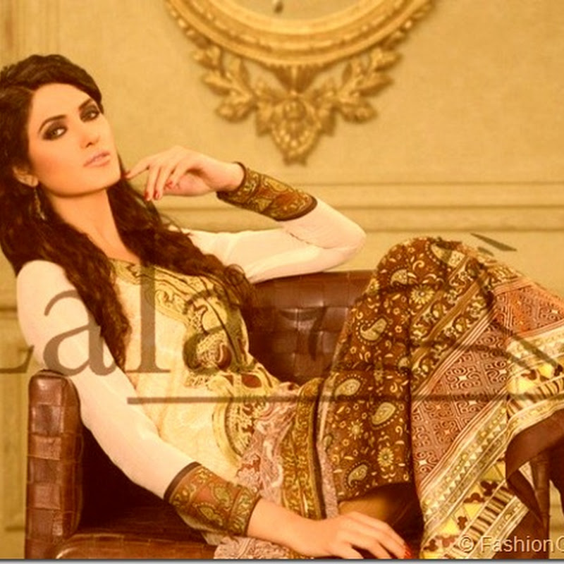 Lala Textiles Sana Samia Latest Lawn Collection 2013