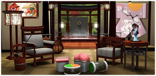 Conjunto Inspirado no Japão Conjunto Inspirado no Japão