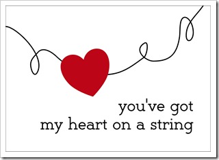 Just Because 22 - you've got my heart on a string - IMAGE