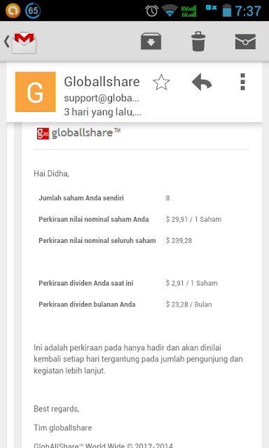 Penjelasan tentang globallshare