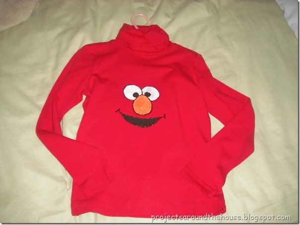 DIY Elmo Shirt DIY Elmo Shirt