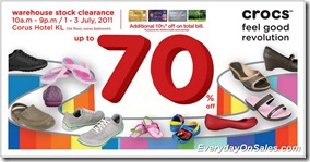 Crocs-warehouse-stock-clearance-2011-EverydayOnSales-Warehouse-Sale-Promotion-Deal-Discount