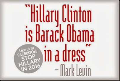 Hillary is Obama in a Dress