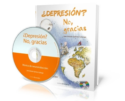 ¿DEPRESIÓN? NO, GRACIAS [ Libro + Audio CD ] – Entrenamiento cerebral por neuroinducción para controlar la tristeza, melancolía o depresión