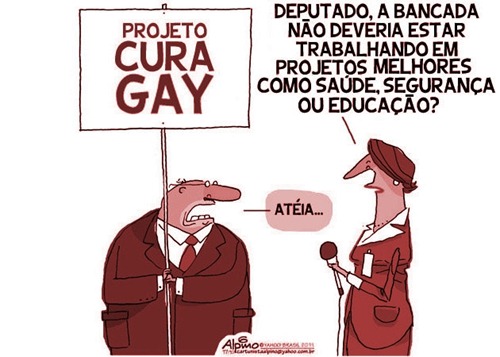 Resultado de imagem para Cura gay preconceito fanatismo