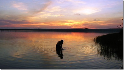 Lake Munkamba, early morning