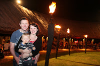 Threebies at the fire dancing ceremony