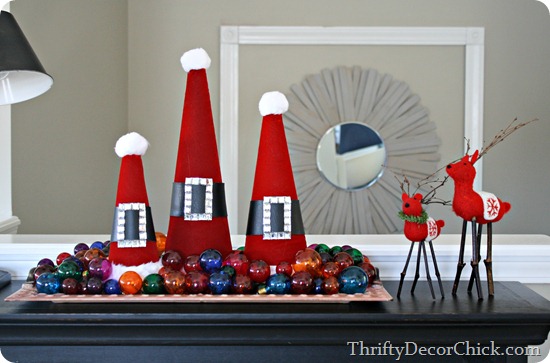 santa hat craft