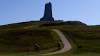 Cycle NC 2011 -  Wright Brothers Memorial at Kitty Hawk. Ha....the sign states, no bikes allowed.