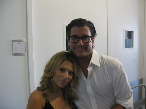 Daisy and Anthony before the event started.