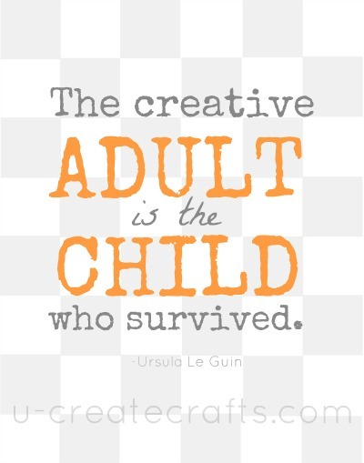 Free Print Creative Adult Orange