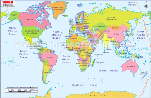 Coloring World Map