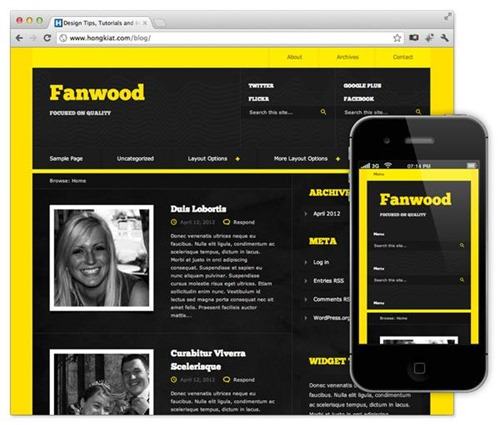 fanwood-wordpress-tema