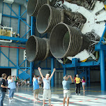 the apollo moon rocket in Cape Canaveral, United States 