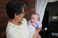 Mom with Ted
