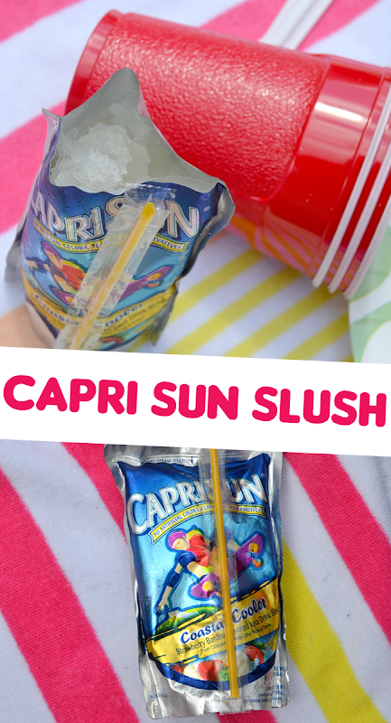 Capri Sun Slush - An easy slush for the kids on a hot summer day!