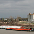 Up the Mississippi river, above New Orleans