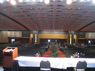 Stage shot of the audience