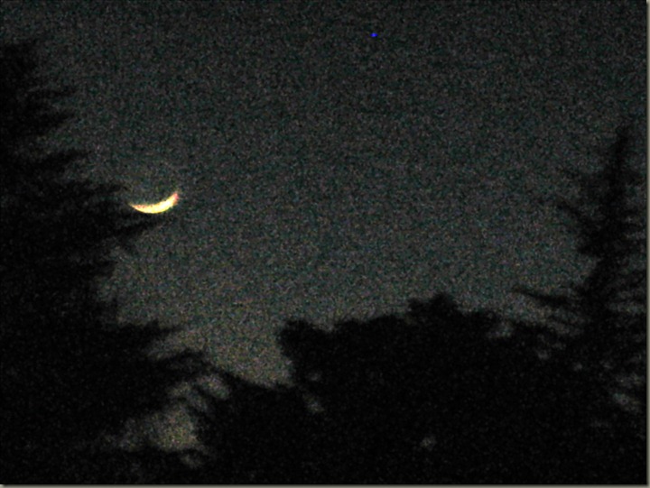 Xmas Eve Moonset Xmas Eve Moonset