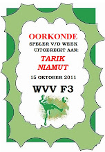 SEIZOEN 2011-2012 - WVV F3 - 01 SEP - WVV F3 - OORKONDE