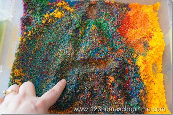Tactile Letter Learning for Preschoolers with Homemade Sand Tactile Letter Learning for Preschoolers with Homemade Sand