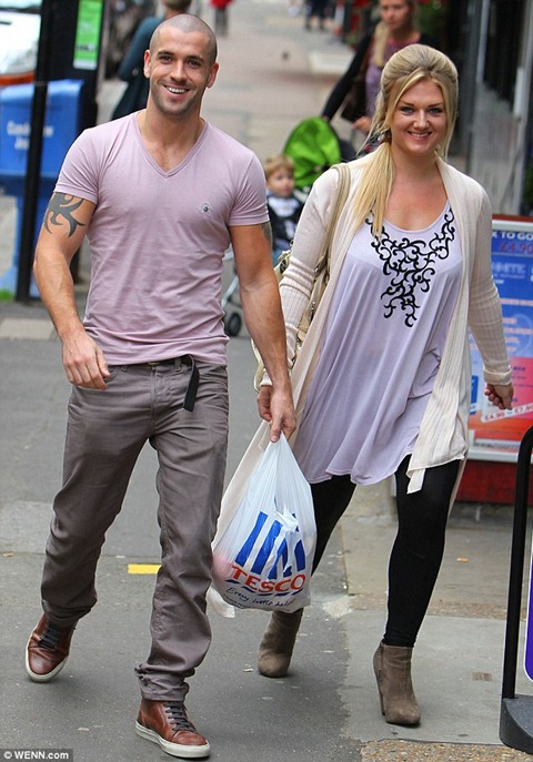 Shayne Ward with Faye McKeever