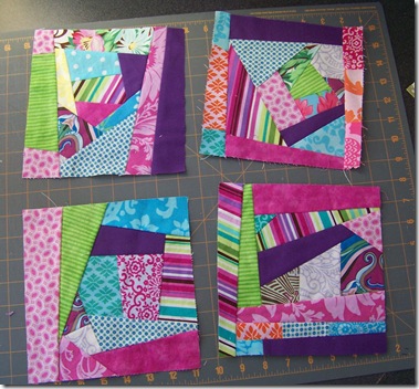 make fabric blocks