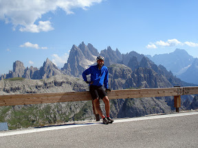 En las tres Cimas de Lavaredo.