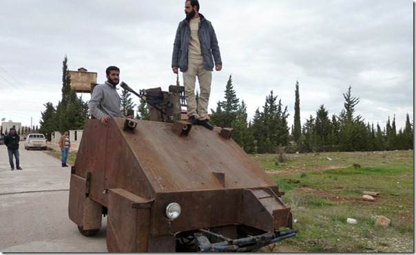 SYRIA-CONFLICT-REBELS-ARMS
