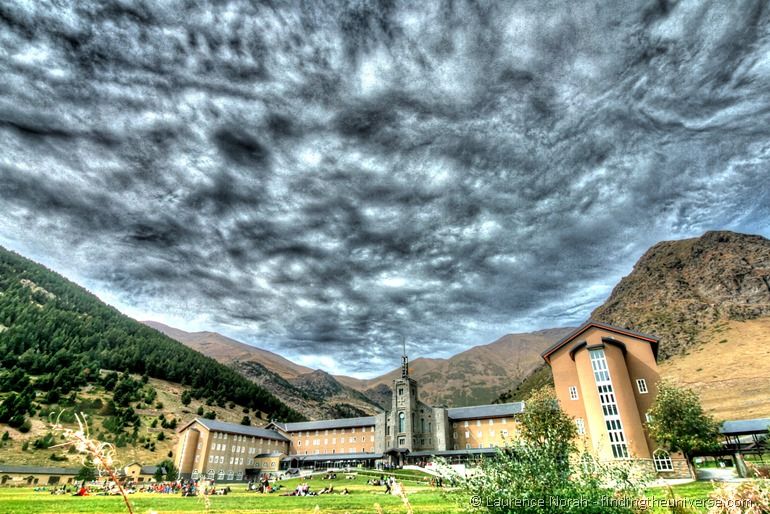 Nuria valley sanctuary pyrenees