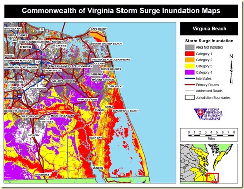 Storm Surge Map