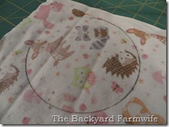 circle denim quilt tutorial - The Backyard Farmwife