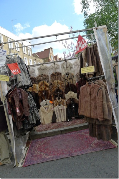 fur coat stall
