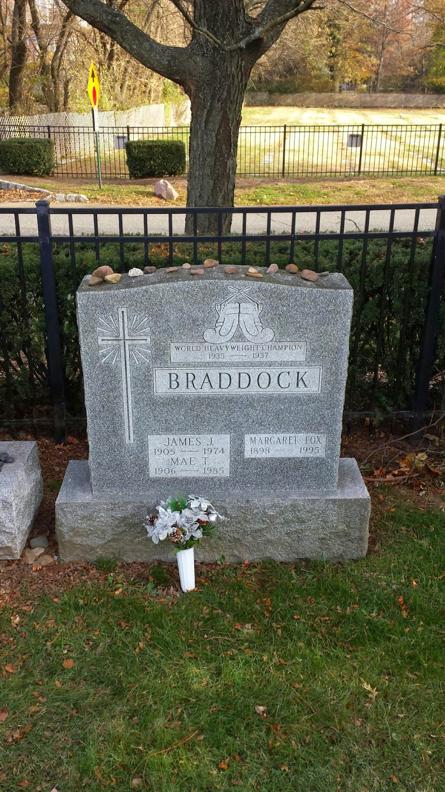 The Matt Ward History Experience James Braddock's Grave