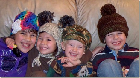 Crocheted Hats by Mommy