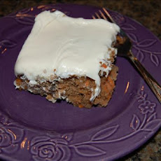 Sarah's Carrot Cake