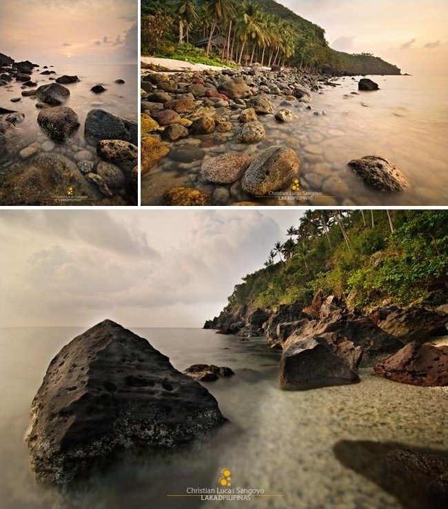 Sunrise at the Coast of Malabiga Beach in Banton