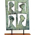 Object: 21415 - Jouw land is ver van mijn land verwijderd - 20 x 13 cm - € 500,=