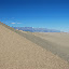 Tianshan - Paysage dune et monts enneigés