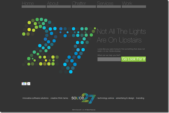 404 Error Page Design - Source27