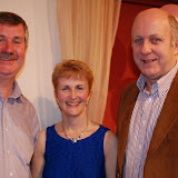 EAmon Mc Cafferty, Siobhan Tobin, Tony Wehrly (Siobhan was joint 3rd in the Ladies C - Autumn League)