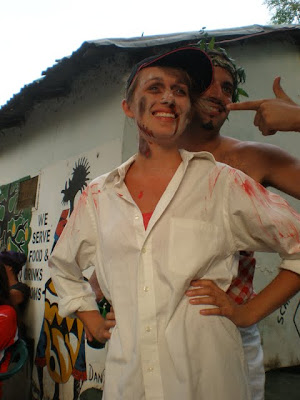 Zombies Gele Assistant (apparente)