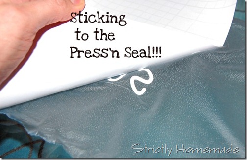 Sticking to the press and Seal